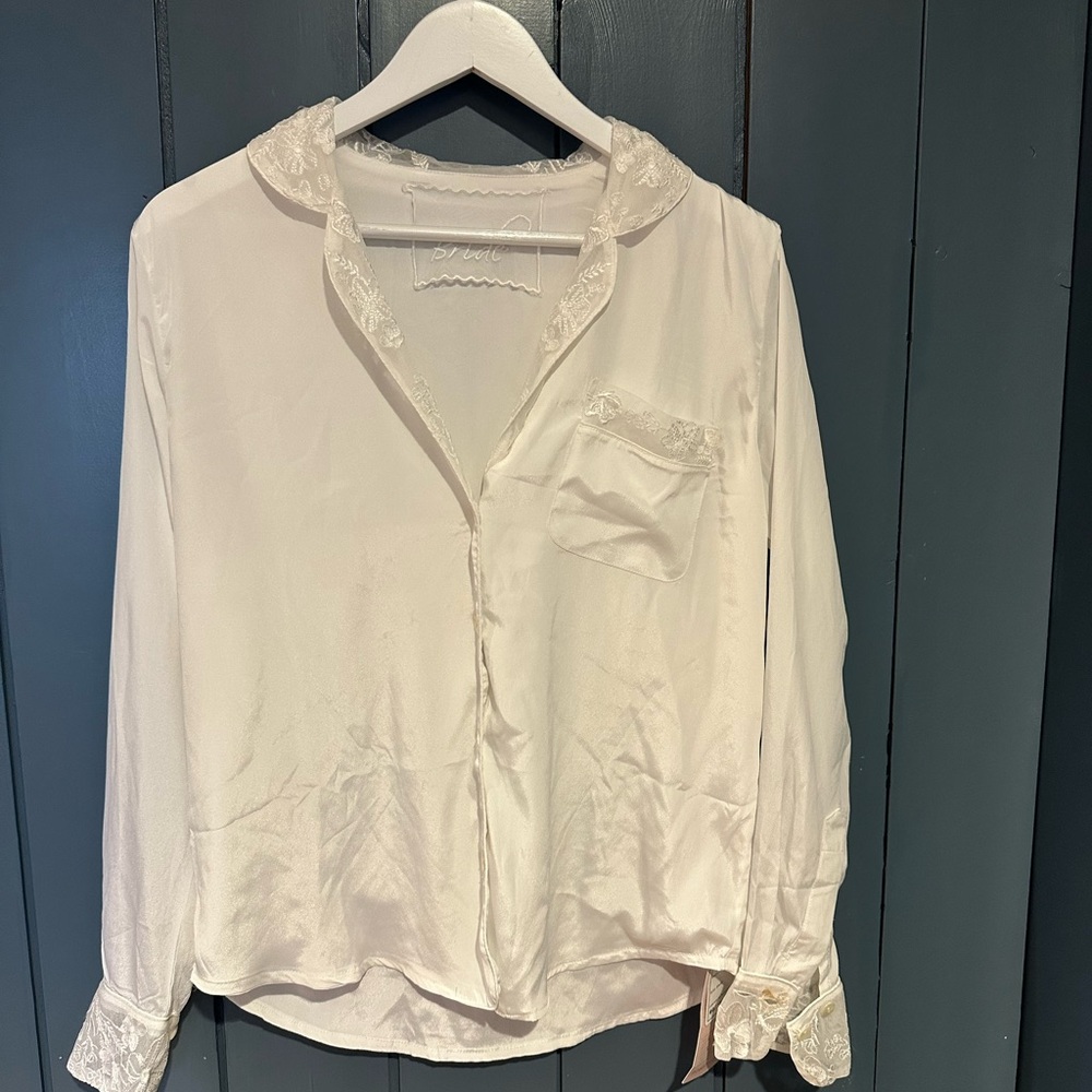 Robed with Love. Bridal pajama set. Size small. NWT